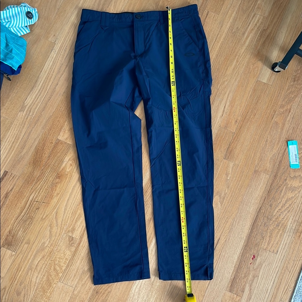 Oakley Navy Blue Regular Fit Golf Pants